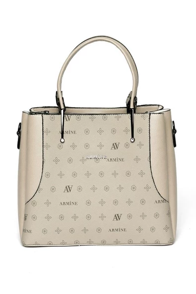 Armine 208 Baskılı Omuz Askılı Bayan Çanta - 5