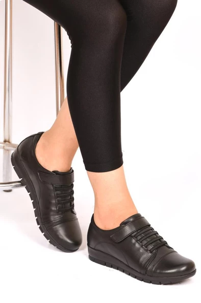 Scavia Orto Pedik Bayan Günlük Hakiki Deri Ayakkabı ürün görseli