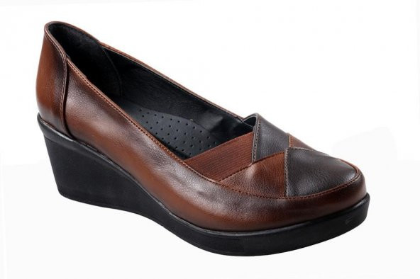 Papuçcity Mavişim Dolgu Topuk Bayan Günlük Ayakkabı