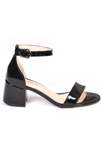 Papuçcity Malvina 5 Cm Topuklu Tek Bant Sandalet Ayakkabı - 3