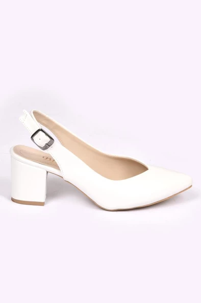 Papuçcity Blnr 02070 5 cm Kadın Topuklu Ayakkabı - 9