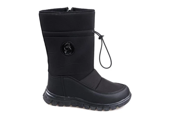 Cool Demos Kız Çocuk Siyah Termal Kar Bot - 2