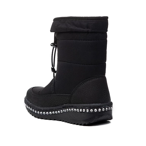 Le Petit Kız Çocuk Taşlı Termal Kar Bot - 4