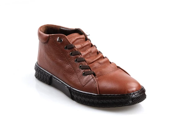 Goes 496 Kauçuk Taban Taba Erkek  Deri Bot