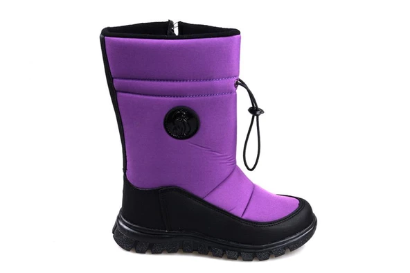 Cool Demos Kız Çocuk Mor Termal Kar Bot - Resim 2