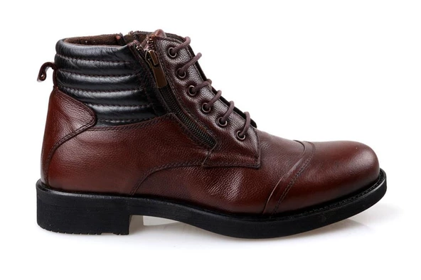 Burç 2939 Erkek Hakiki Deri Bot - 5