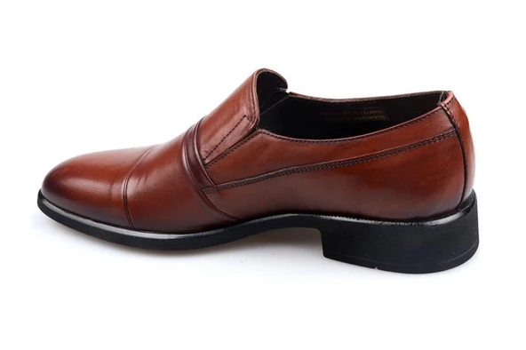 Burç 02537 Erkek Hakiki Deri Termo Taban Klasik Ayakkabı - 6