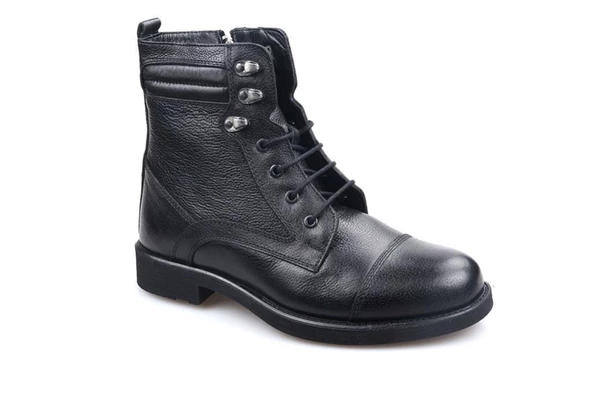 Burç 7016 Erkek Deri Postal Bot - 4