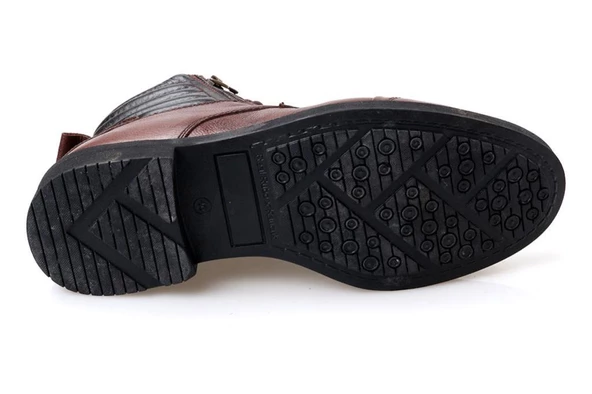 Burç 2939 Erkek Hakiki Deri Bot - 6