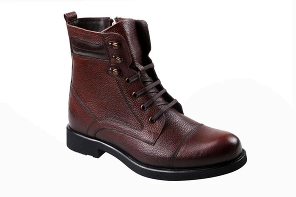 Burç 7016 Erkek Deri Postal Bot - 8