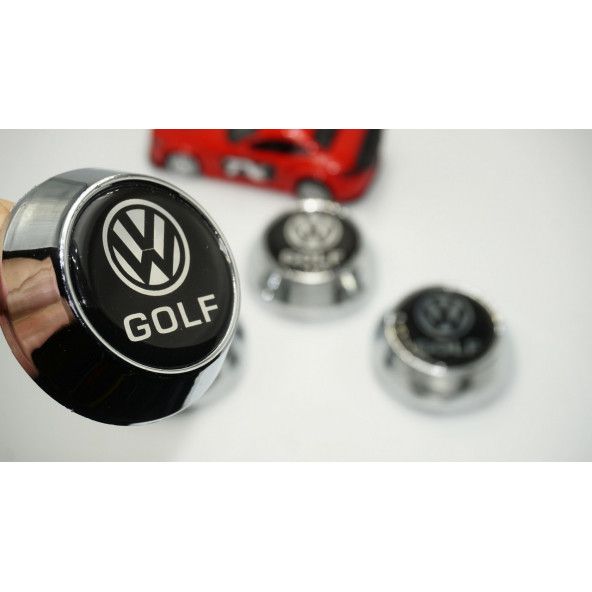 Volkswagen Golf Konik Jant Göbek Kapağı Seti 65mm