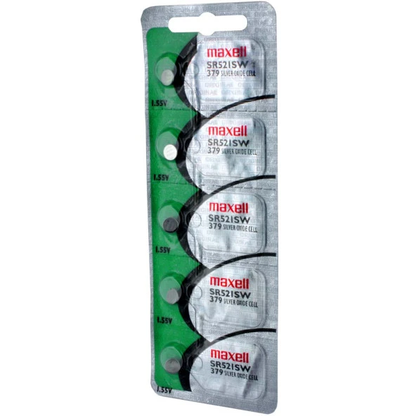 Maxell Sr-521Sw-379 10 Lu Paket Pil