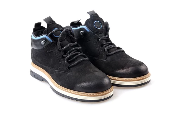 James Franco 534 Hakiki Deri Nubuk Erkek Bot - 5