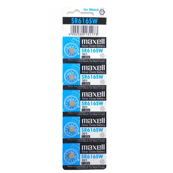 Maxell Sr-616Sw-321 10 Lu Paket Pil