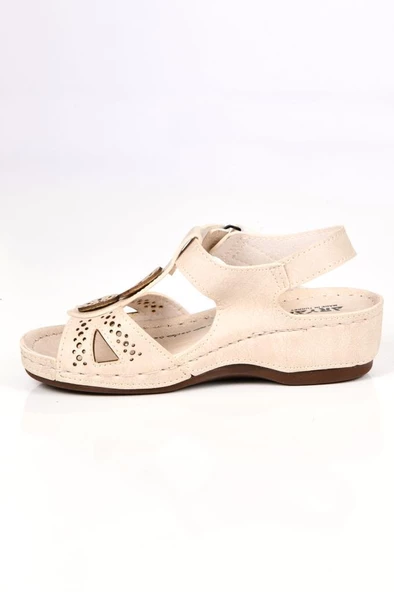 Aryan 09-268 Orto pedik Kadın Günlük Sandalet - 9