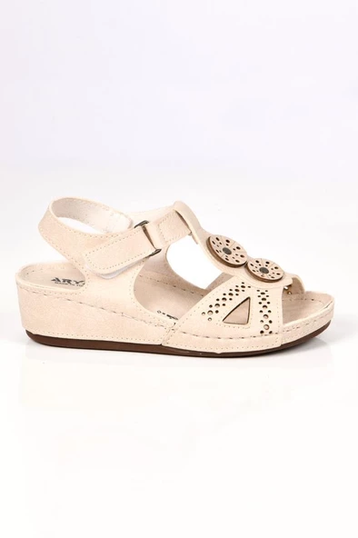 Aryan 09-268 Orto pedik Kadın Günlük Sandalet - 8