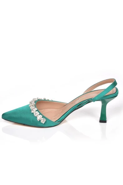 Papuçcity Synergy 02245 7 Cm Topuklu Kadın Stiletto Abiye Ayakkabı - 4