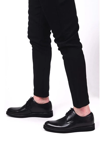 Burç 02133 Erkek Günlük Deri Oxford Ayakkabı - 3