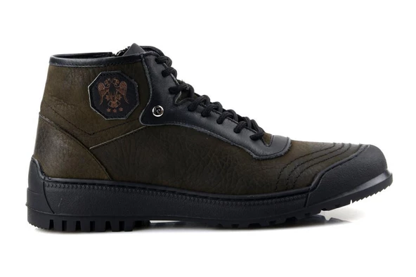 Pierre Cardin 382105 Erkek Kürklü Deri Bot - Resim 2