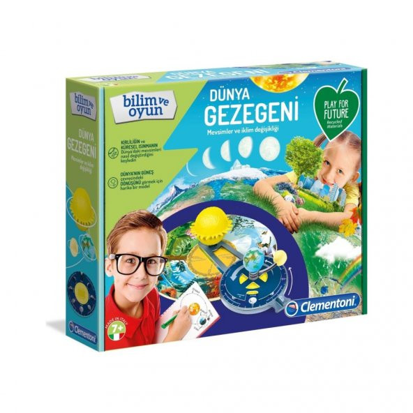 Clementoni Bilim ve Oyun Dünya Gezegeni 64438 Lisanslı Ürün - 2