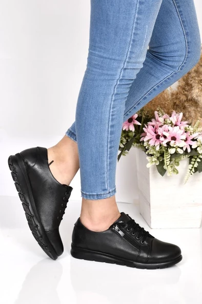 Scavia 02276 Orto Pedik Kadın Deri Günlük Ayakkabı - 7