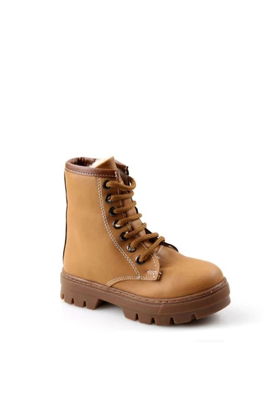 Papuçcity Arz 02342 Unisex Çocuk Kürklü Termal Bot - 5
