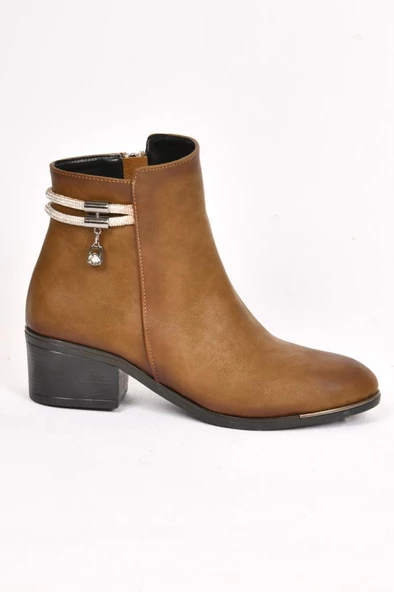 Papuçcity Mhtp 02345 5,5 Cm Topuklu Kadın Günlük Bot - 8