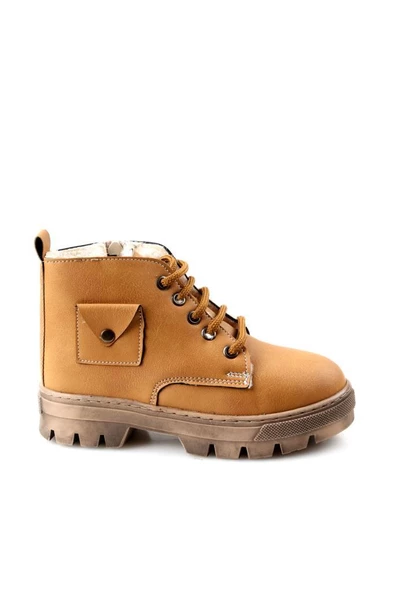 Papuçcity Arz 02341 Unisex Çocuk Kürklü Termal Bot - 2