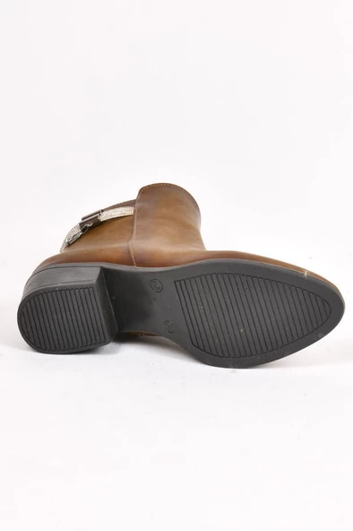 Papuçcity Mhtp 02345 5,5 Cm Topuklu Kadın Günlük Bot - 10