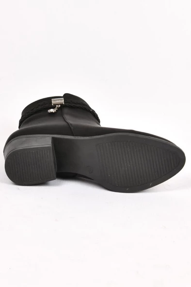 Papuçcity Mhtp 02345 5,5 Cm Topuklu Kadın Günlük Bot - 5