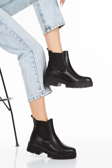 Papuçcity Wzy 02336 Kadın Günlük Bot - 7