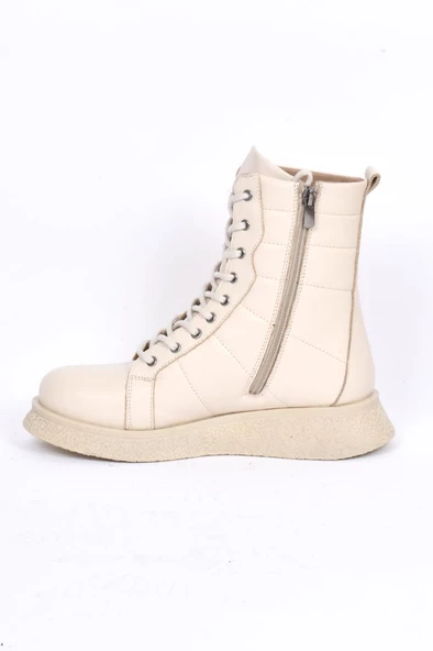 Step More Z412610 Kadın Postal Deri Bot - 4