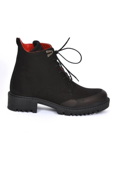 Step More Z1365 Kadın Postal Deri Bot - 3