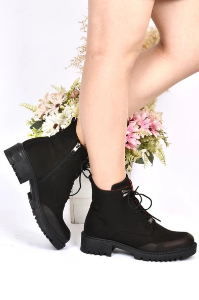 Step More Z1365 Kadın Postal Deri Bot - 2