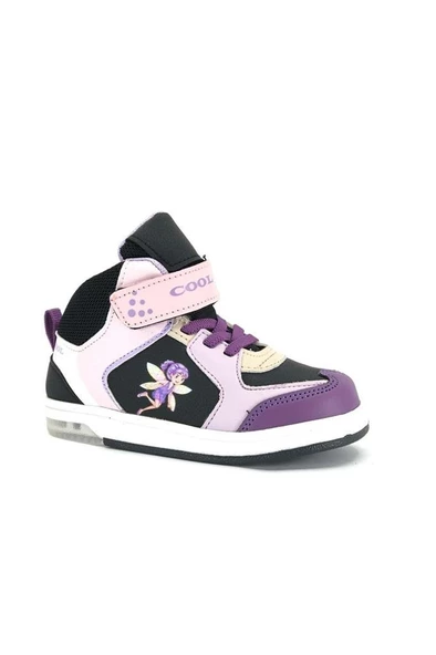 Cool Tera Unisex Çocuk Işıklı Günlük Sneaker Uzun Spor Bot - 9