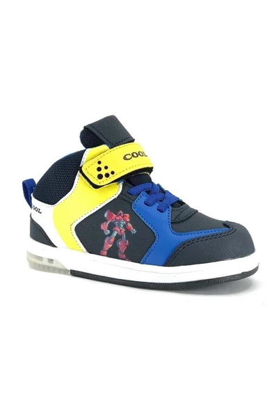 Cool Tera Unisex Çocuk Işıklı Günlük Sneaker Uzun Spor Bot
