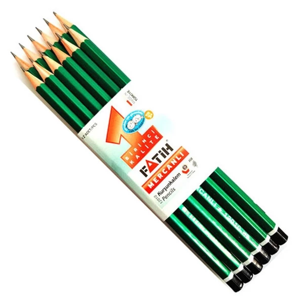 Fatih Mercanlı Kurşun Kalem 12 Li