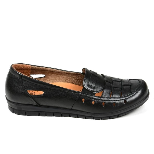 Scavia Orto pedik Comfort Hakiki Deri Bayan Ayakkabı - 3