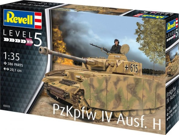 Revell Maket Panzer Iv Ausf H VSO03333 - 1