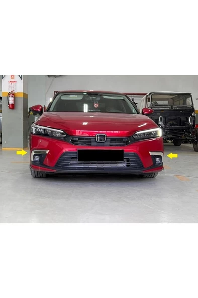 Honda Civic Krom Sis Farı Çerçevesi 2 Parça 2021 ve Üzeri P.Çelik - Resim 2