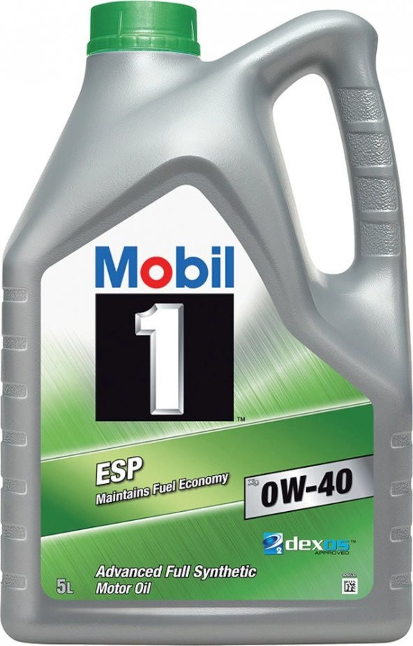 Mobil 1 ESP 0W-40 Motor Yağı 5 Litre - 1