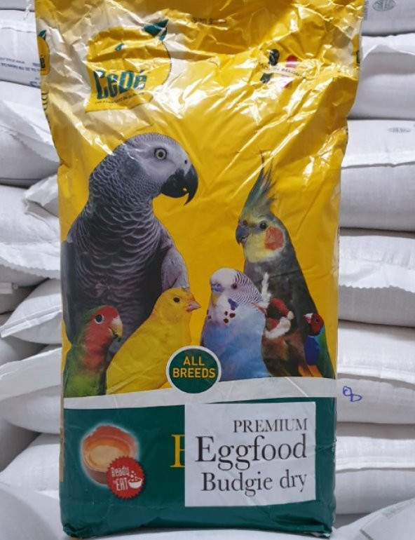 Cede Eggfood Budgie Kuru Muhabbet Kuşu Maması 10kg