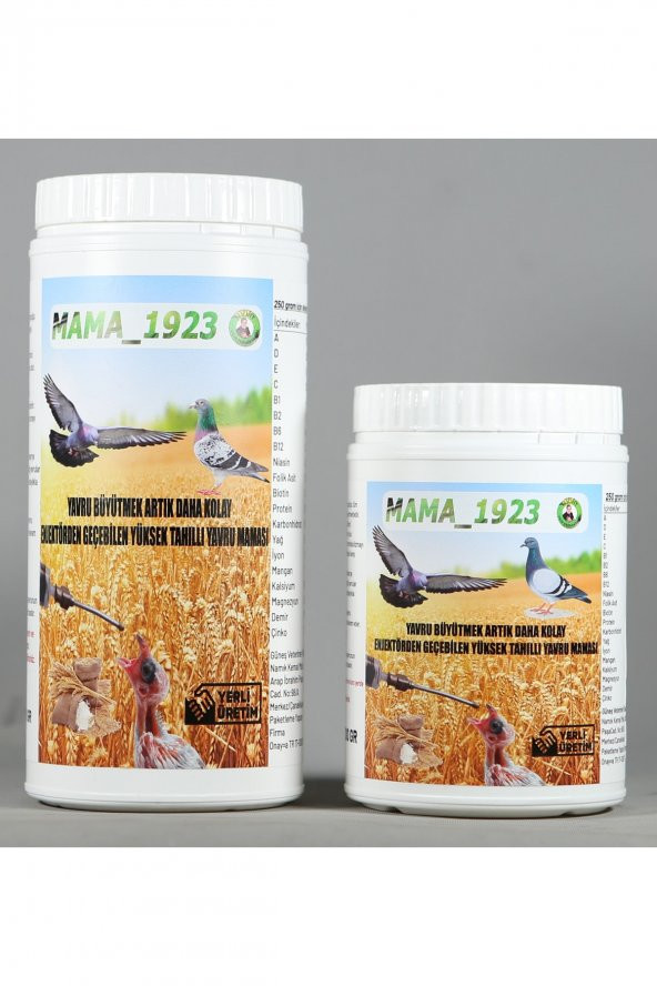 Yavru Kuş Maması Yavru Güvercin Maması, Güvercin Yemi 500 gram