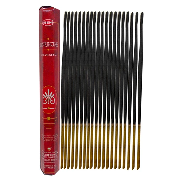 Hem Buhur Kokulu 20 Çubuk Tütsü - Frankincense - Resim 3