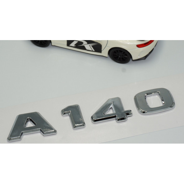 DK Benz A140 Bagaj Krom ABS 3M 3D Yazı Logo - Resim 3