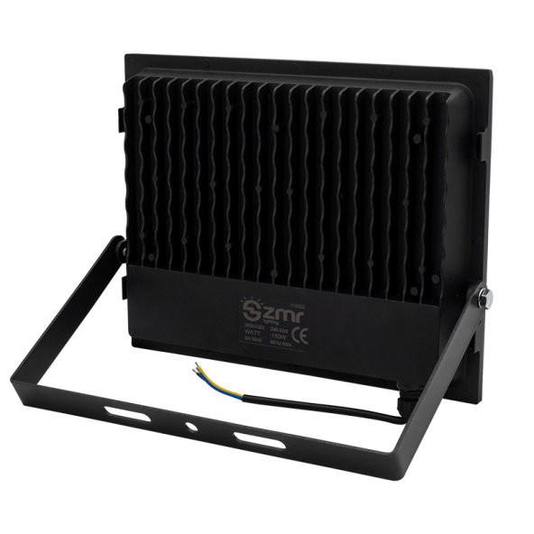 ElectroNaz 150 WATT BEYAZ 6500K IP66 150* IŞIK AÇISI 220 VOLT SİYAH SLİM KASA LED PROJEKTÖR - 2