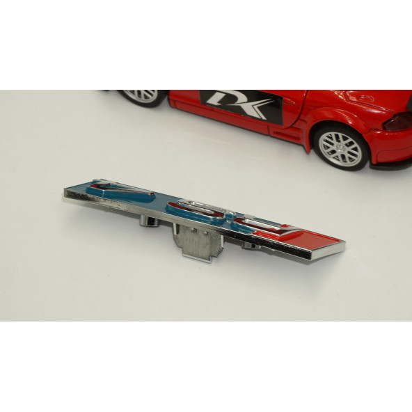 Audi RS4 Yeni Nesil Turkuaz 3M 3D Ön Panjur Logo Orjinal ürün - 4