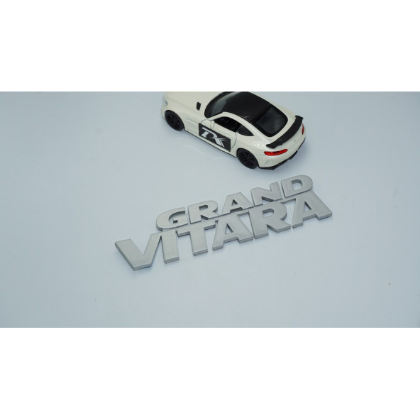 DK Tuning Grand Vitara Bagaj Gri Yazı Amblem Suzuki İle Uyumlu - 2