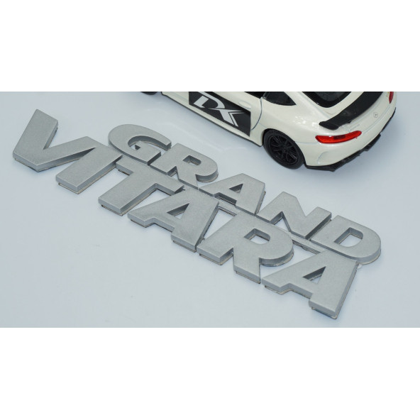 DK Tuning Grand Vitara Bagaj Gri Yazı Amblem Suzuki İle Uyumlu - 3
