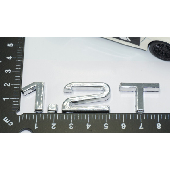 Dk Tuning 1.2T Bagaj Krom Abs 3m 3d Yazı Logo Audi İle Uyumlu - 4